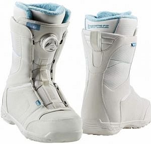 Dámské boty na snowboard s utahováním kolečkem BOA Head Zora Lyt white/bílé