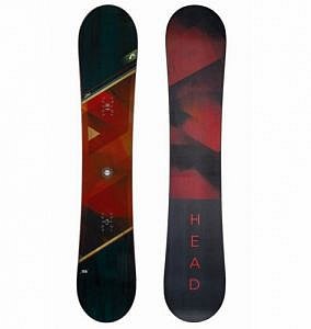 Snowboard Head Rush red