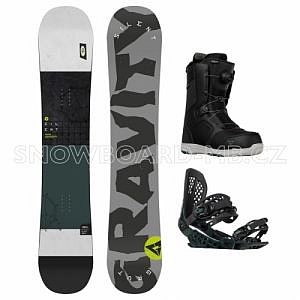 Pánský snowboardový set Gravity Silent a boty s kolečkem