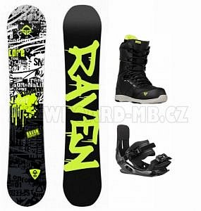 Juniorský snowboard komplet Raven Core pro větší děti