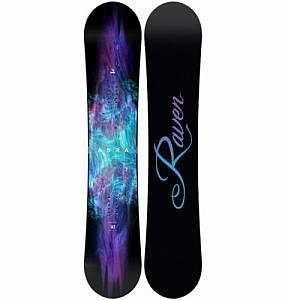Dámský snowboardový set Raven Aura s botami a vázáním Gravity