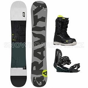 Pánský snowboardový komplet Gravity Silent včetně bot a vázání