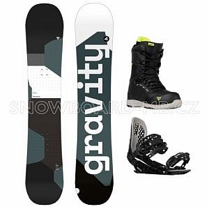 Pánský snowboard komplet Gravity Adventure 2024 