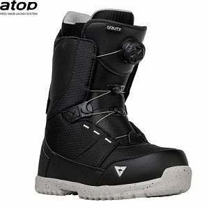 Dětský snowboard komplet Gravity Empatic Jr (vázání a boty s kolečkem)