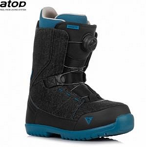 Dětský snowboard komplet Gravity Pluto s vázáním a botami s kolečkem