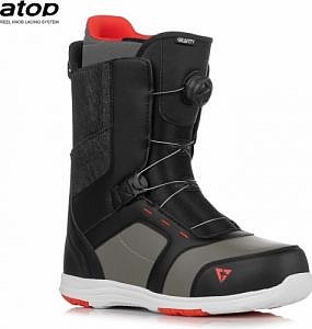 Pánské snowboard boty s kolečkem Gravity Recon Atop black/denim/keef