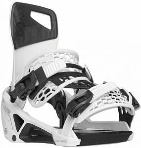 Rychlozapínací nášlapné vázání na snowboard Nidecker Supermatic white 2025