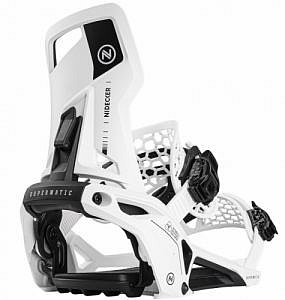Rychlozapínací nášlapné vázání na snowboard Nidecker Supermatic white 2025