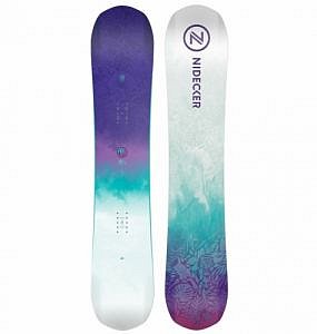 Dívčí snowboard Nidecker Micron Venus bílá, fialová, tyrkysová