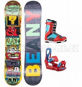 Dětský snowboard komplet Beany Coco s vázáním a botami