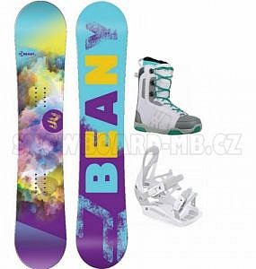 Dívčí juniorský i dámský snowboard komplet Beany Meadow