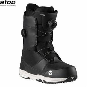 Dámské snowboardové boty s kolečky Gravity Sage Dual Atop black/white 