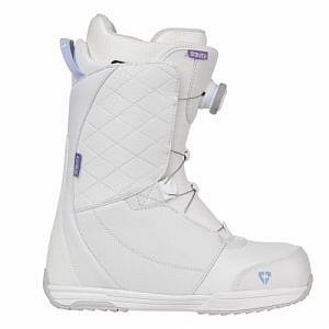 Dámské boty na snowboard Gravity Aura Atop white/lavender 
