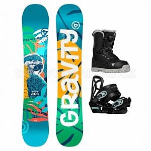 Dětský snowboardový komplet Gravity Ace pro nejmenší a malé děti