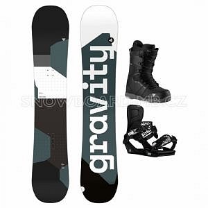 Pánský snb komplet Gravity Adventure, snowboardové sety pro začátečníky i pokročilé