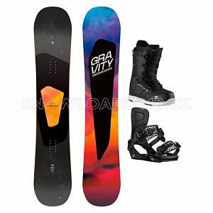 Dámský snowboardový set Gravity Sublime s vázáním a botami