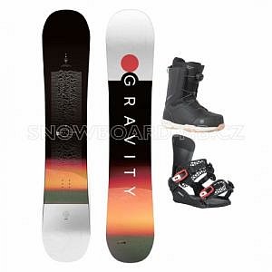 Pánský allmountain snb komplet Gravity Bandit s vázáním a botami s Atop kolečkem