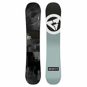 Pánský freestyle/allmountain snowboard komplet Gravity Contra s vázáním a tkaničkovými botami