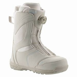 Dámské boty na snowboard s utažením kolečkem Head Eve Boa Coiler Beige bílé