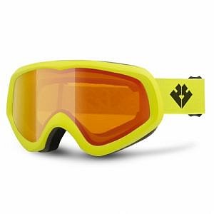 Dětské brýle Hatchey Lunatic neon yellow / orange full revo red