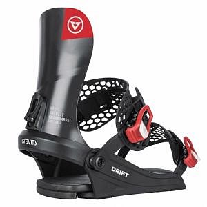 Pánské vázání Gravity Drift black/red 2026