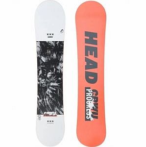 Snowboard Head Progress white