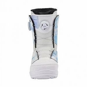 Dámské snowboardové boty K2 Kinsley white, boty na snb se dvěmi kolečky bílo-modré