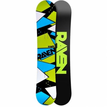 Snowboard Raven Shape black, allround/freestyle snowboardy